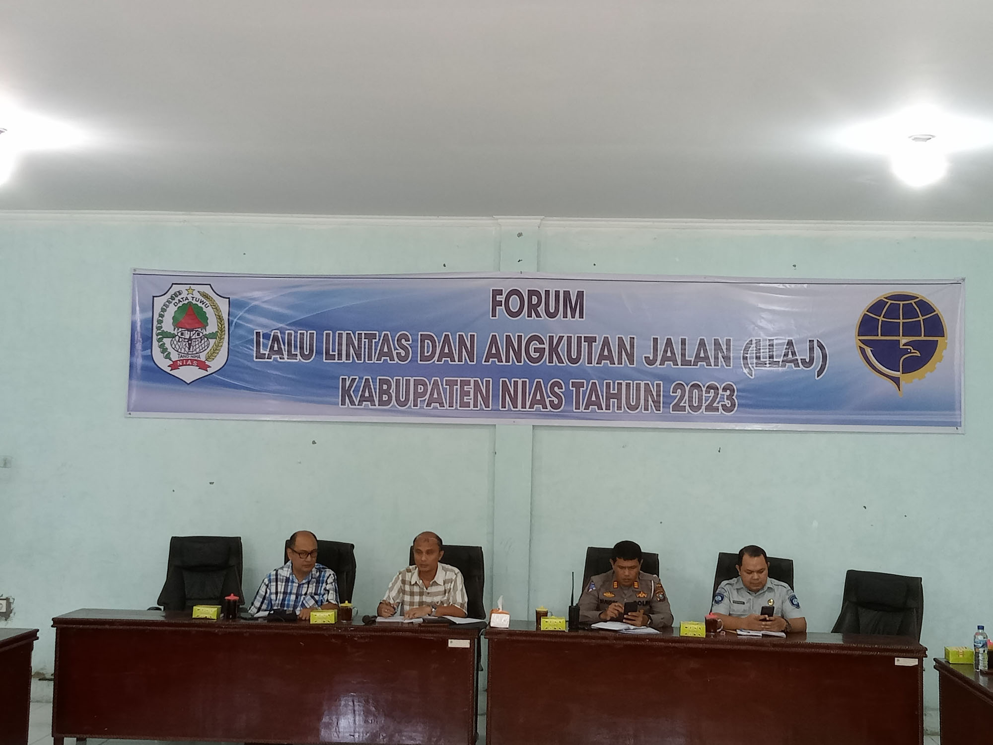 RAPAT FORUM LALU LINTAS ANGKUTAN JALAN (LLAJ)  KABUPATEN NIAS TA. 2023